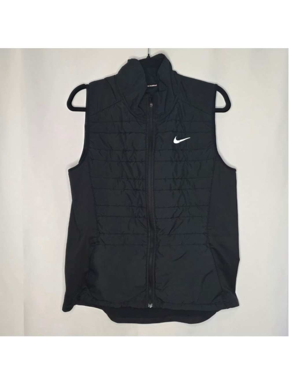 Nike Black Running Puffer Vest XL
